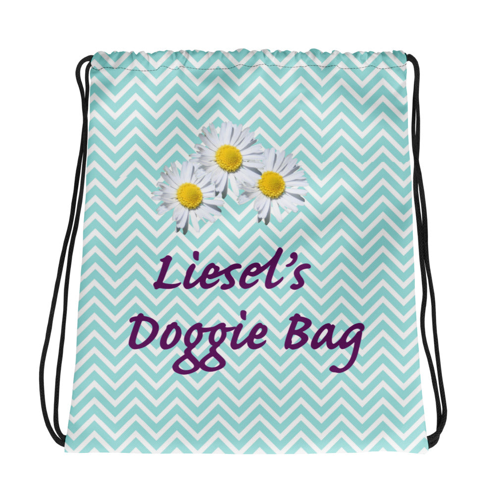 Personalized Doggie Bag Drawstring Bag