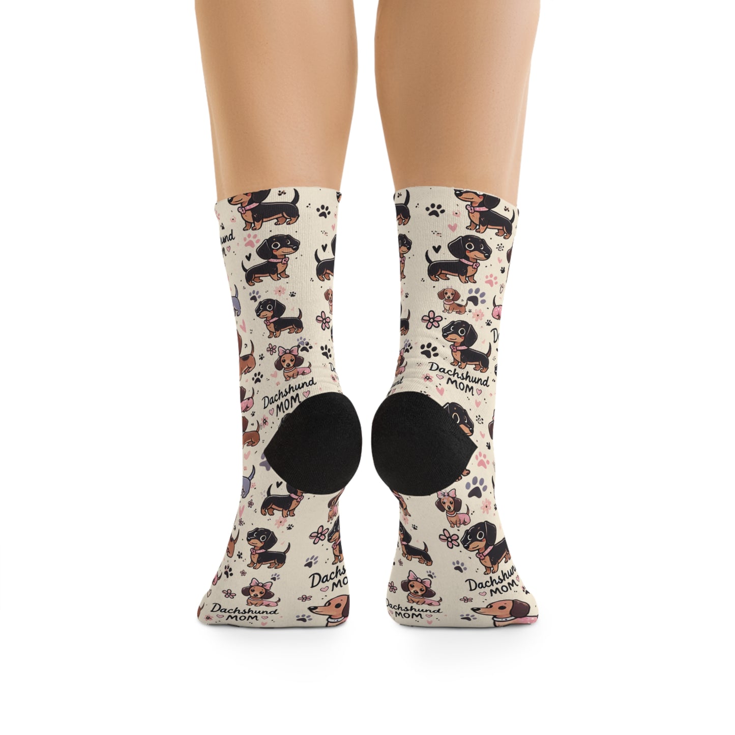 dachshund mom socks