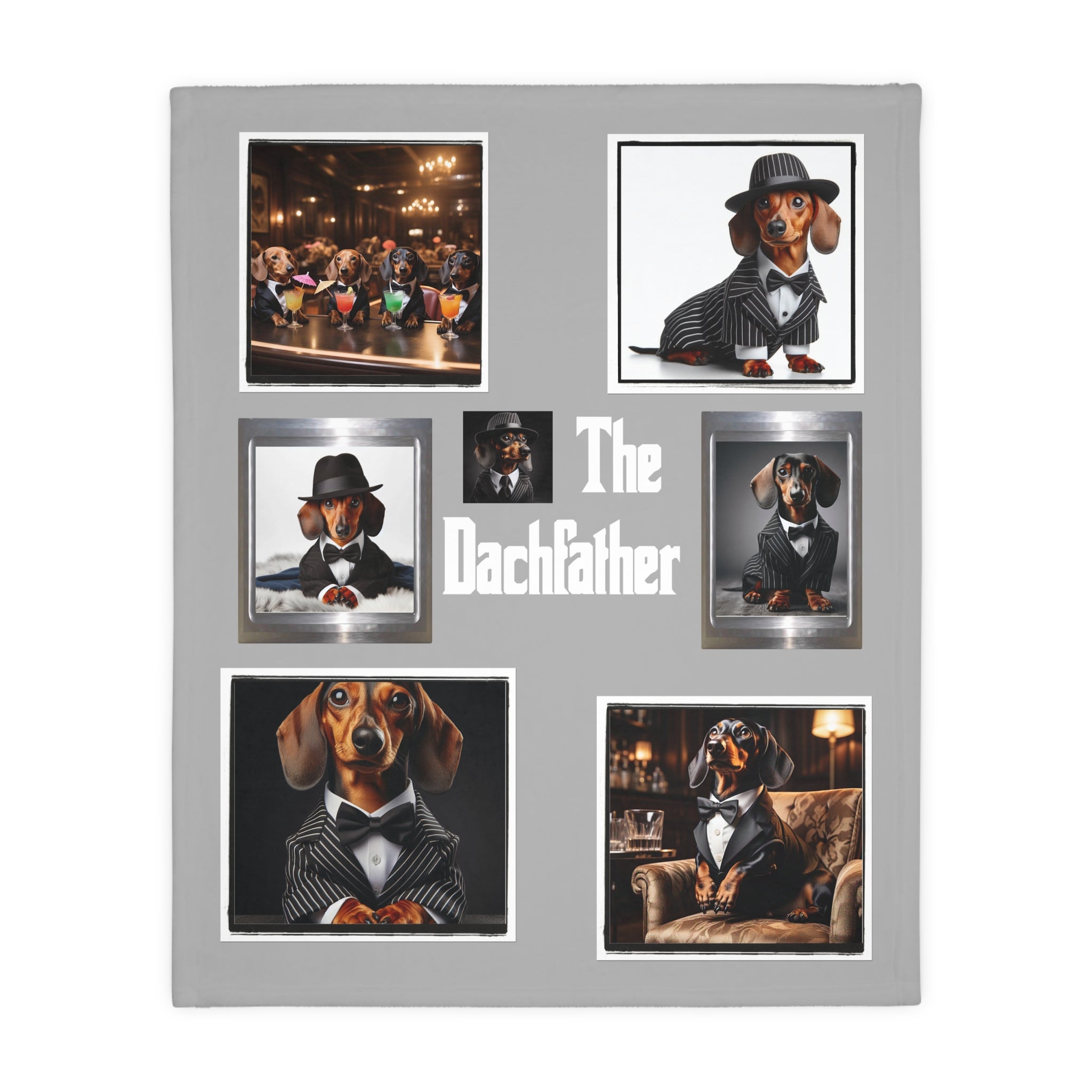 50x60" The Dachfather Velveteen Blanket 