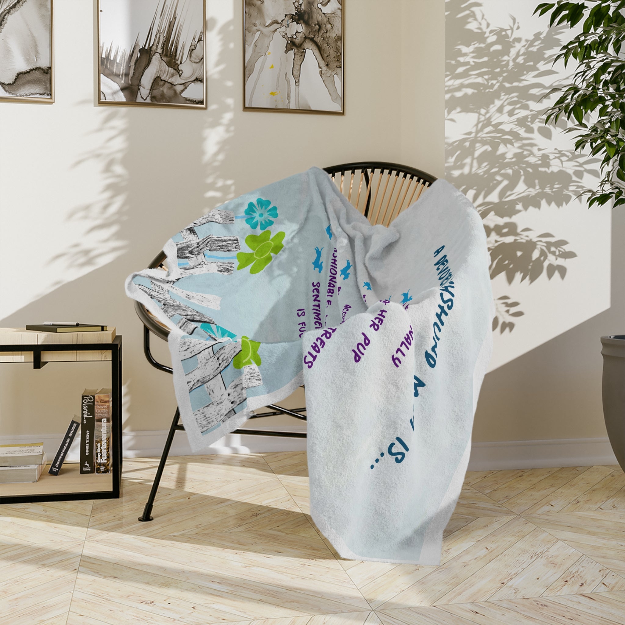 devoted dachshund mom throw blanket