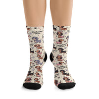 dachshund mom socks
