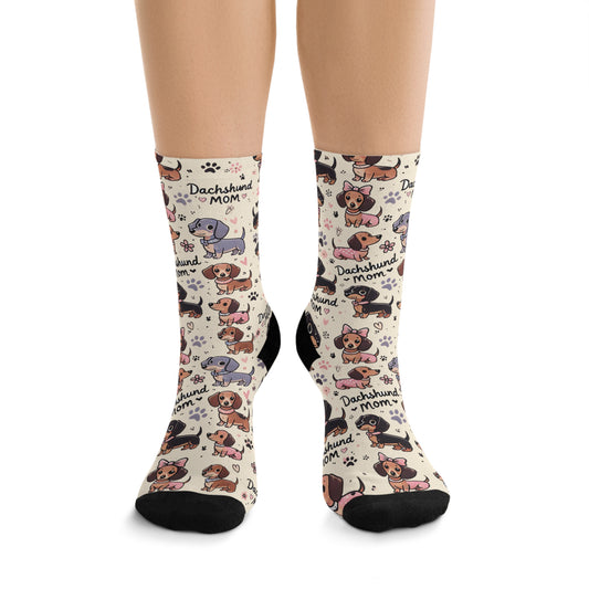 dachshund mom socks
