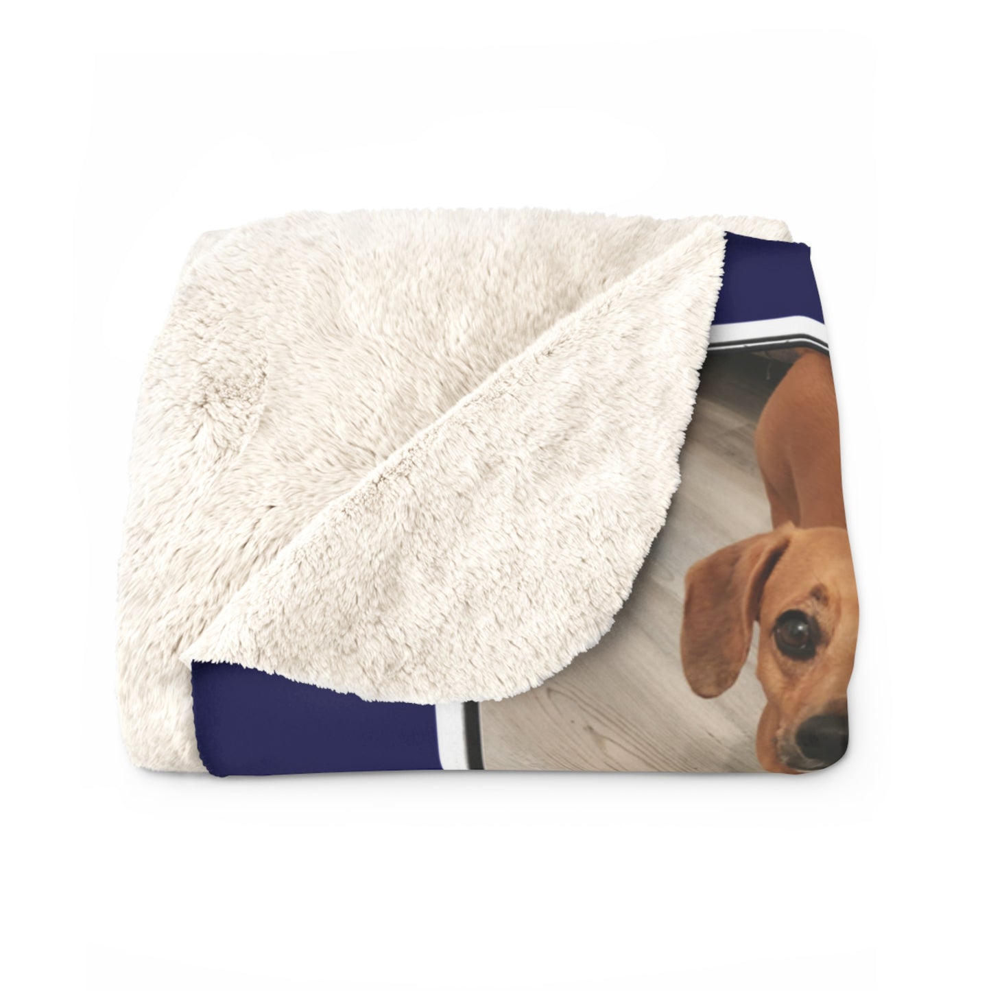 50x60" Personalized Wiener Crew Sherpa Fleece Blanket