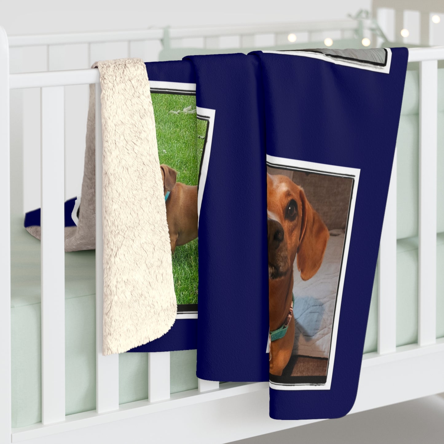 50x60" Personalized Wiener Crew Sherpa Fleece Blanket
