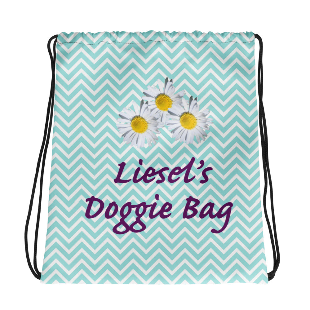 Personalized Doggie Bag Drawstring Bag