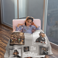 "The Dachfather"  50x60" Sherpa Fleece Blanket