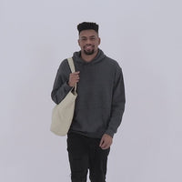 Dachshund Mom large organic cotton tote bag