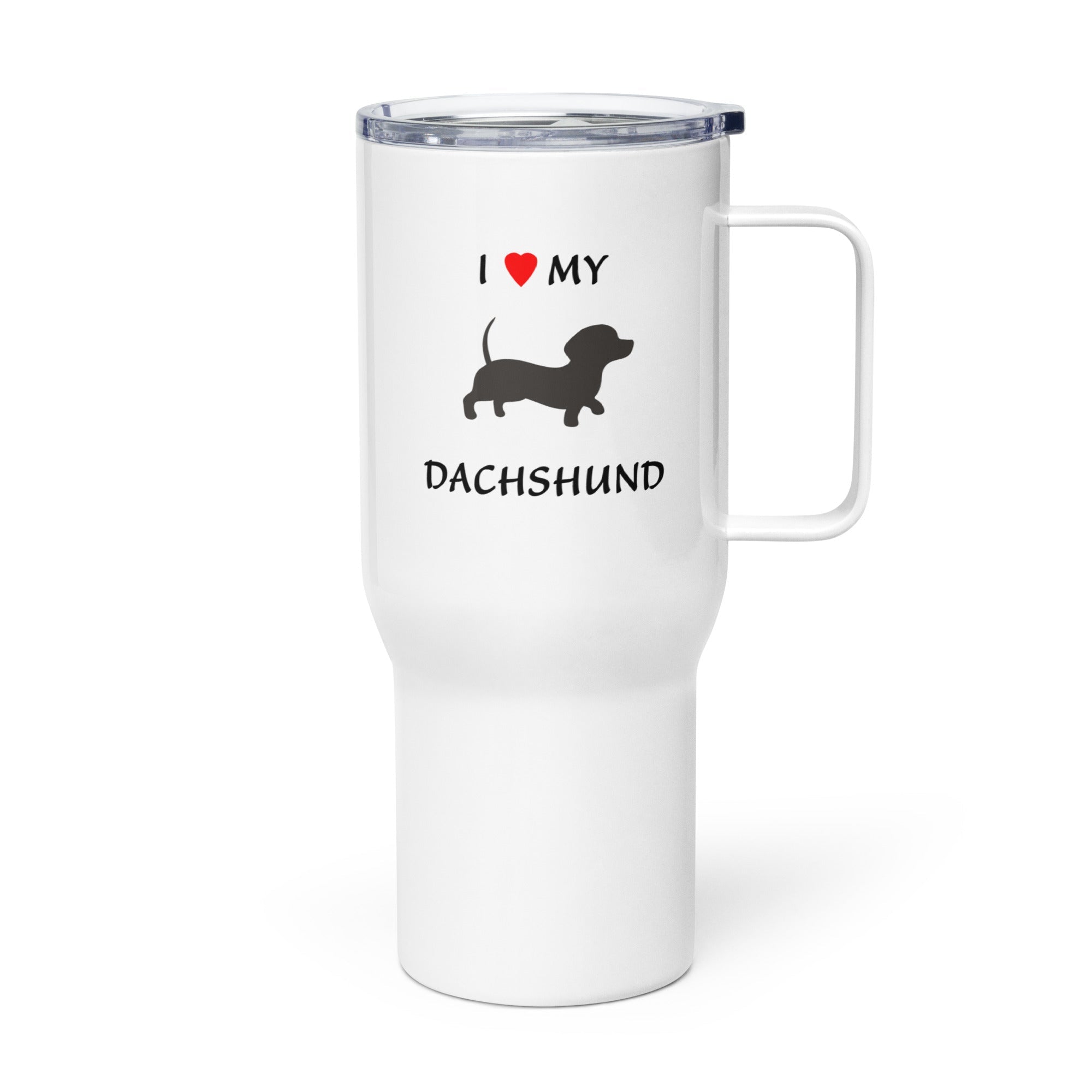 I ♥ my Dachshund Travel Mug - Stainless Steel Mug Online