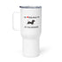 25 Oz Dog Lovers Travel Mug with Handle And Lid Online