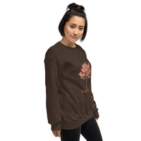 Brown It's fall y'all  autumn tree unisex sweatshirt