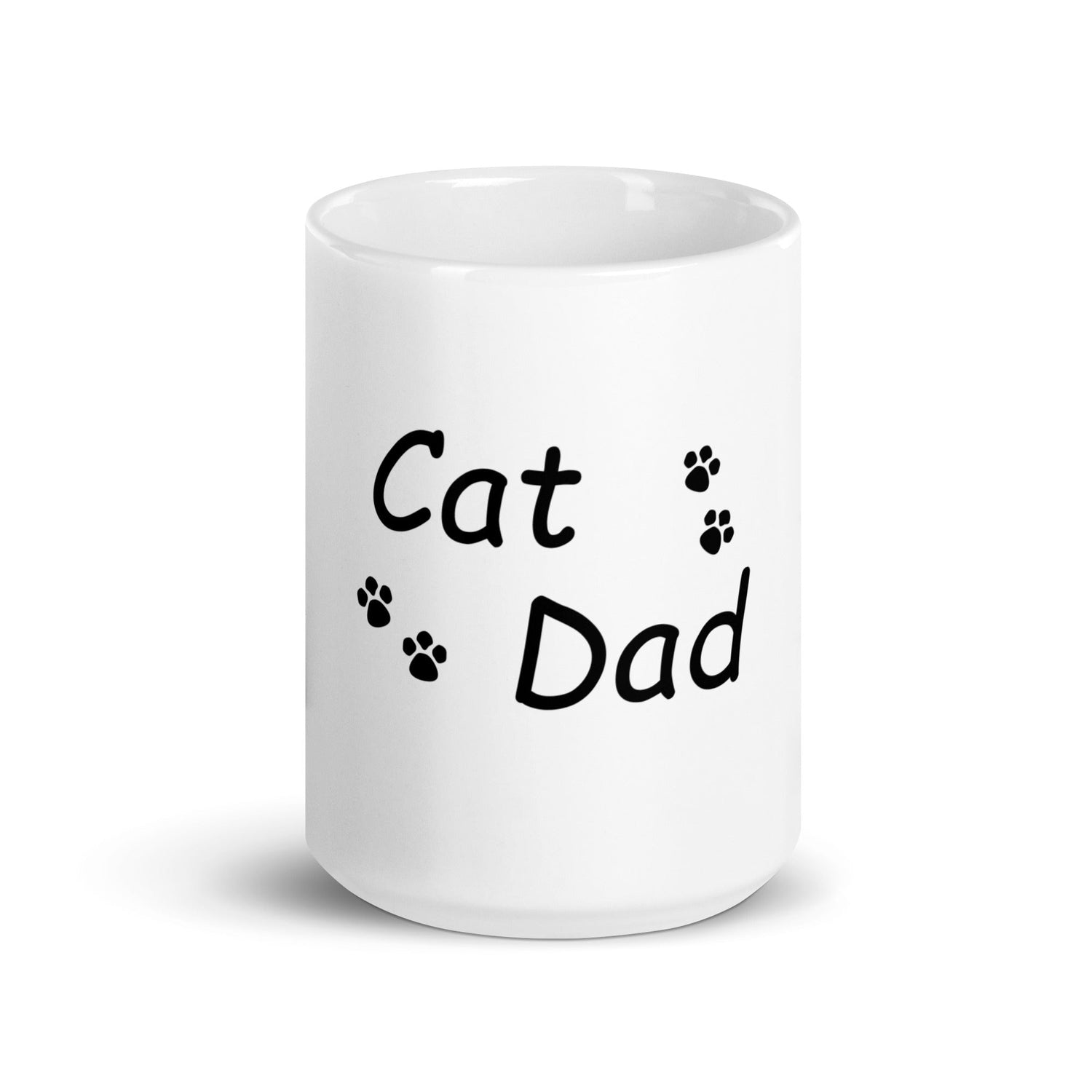 Cat Dad Printed Coffee Mug - Cat Lovers White Ceramic Mug 2024